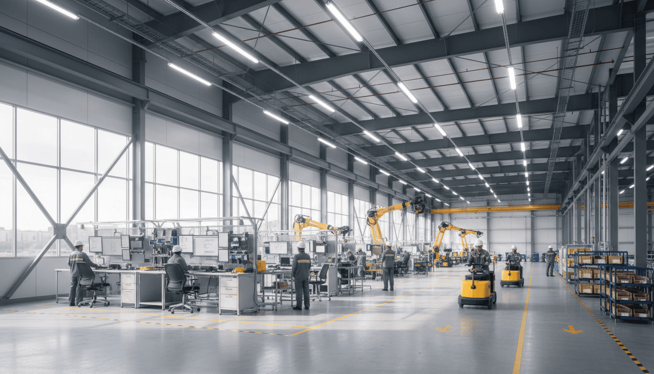 Assembly station where products are reworked and consolidated